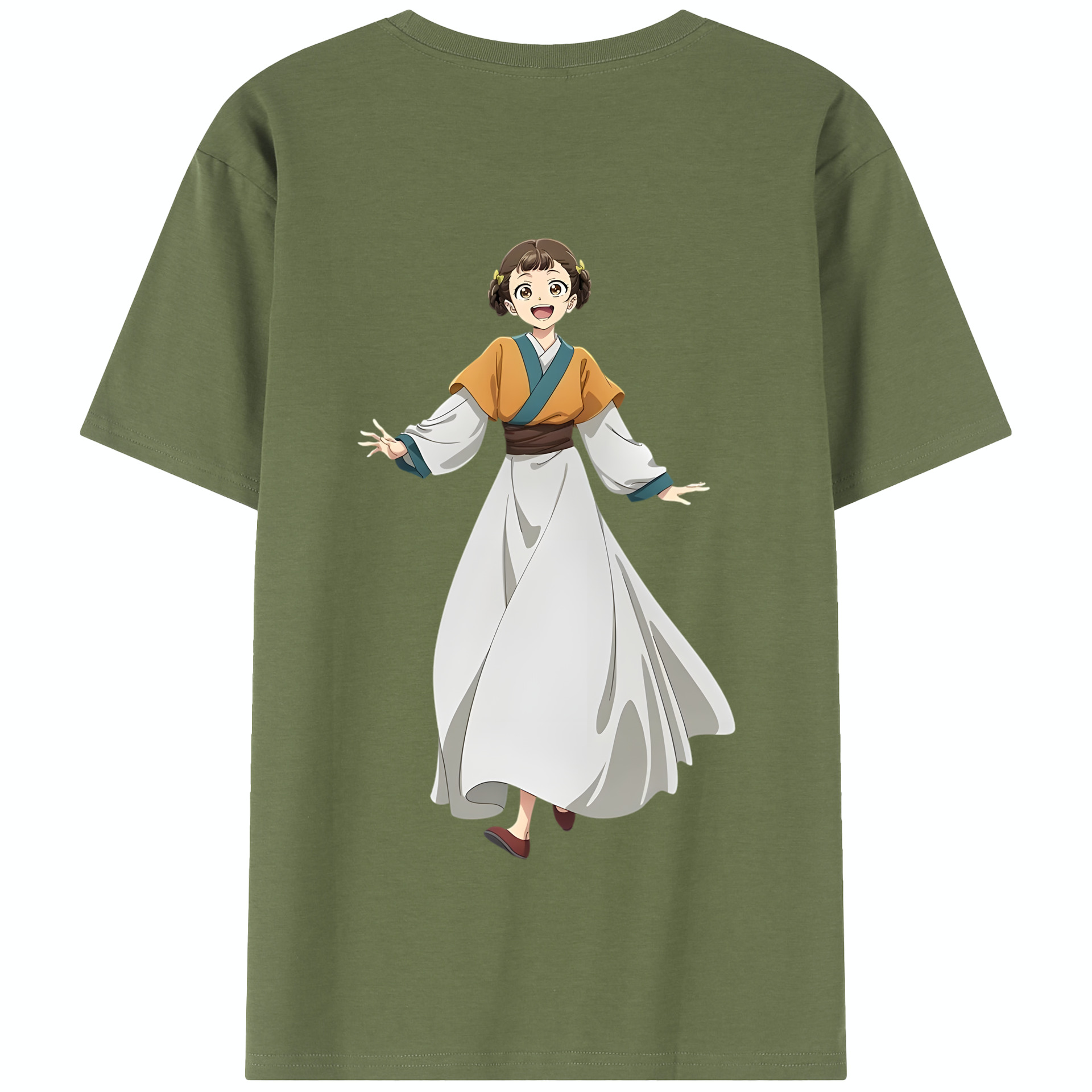 （画像用） 薬屋のひとりごと The Apothecary Diaries 綿100％半袖Tシャツ（背面プリント）